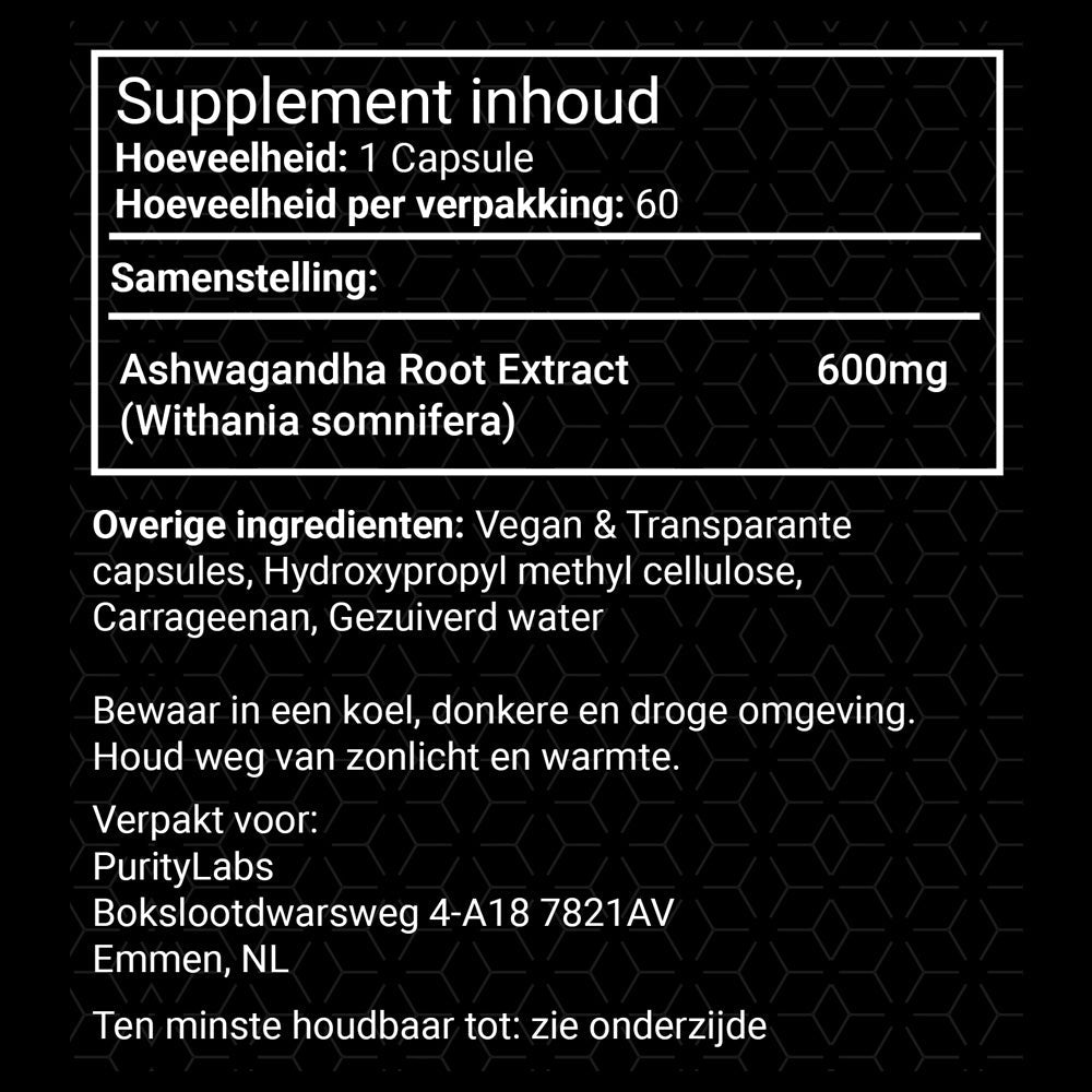 PurityLabs Ashwagandha - Gift