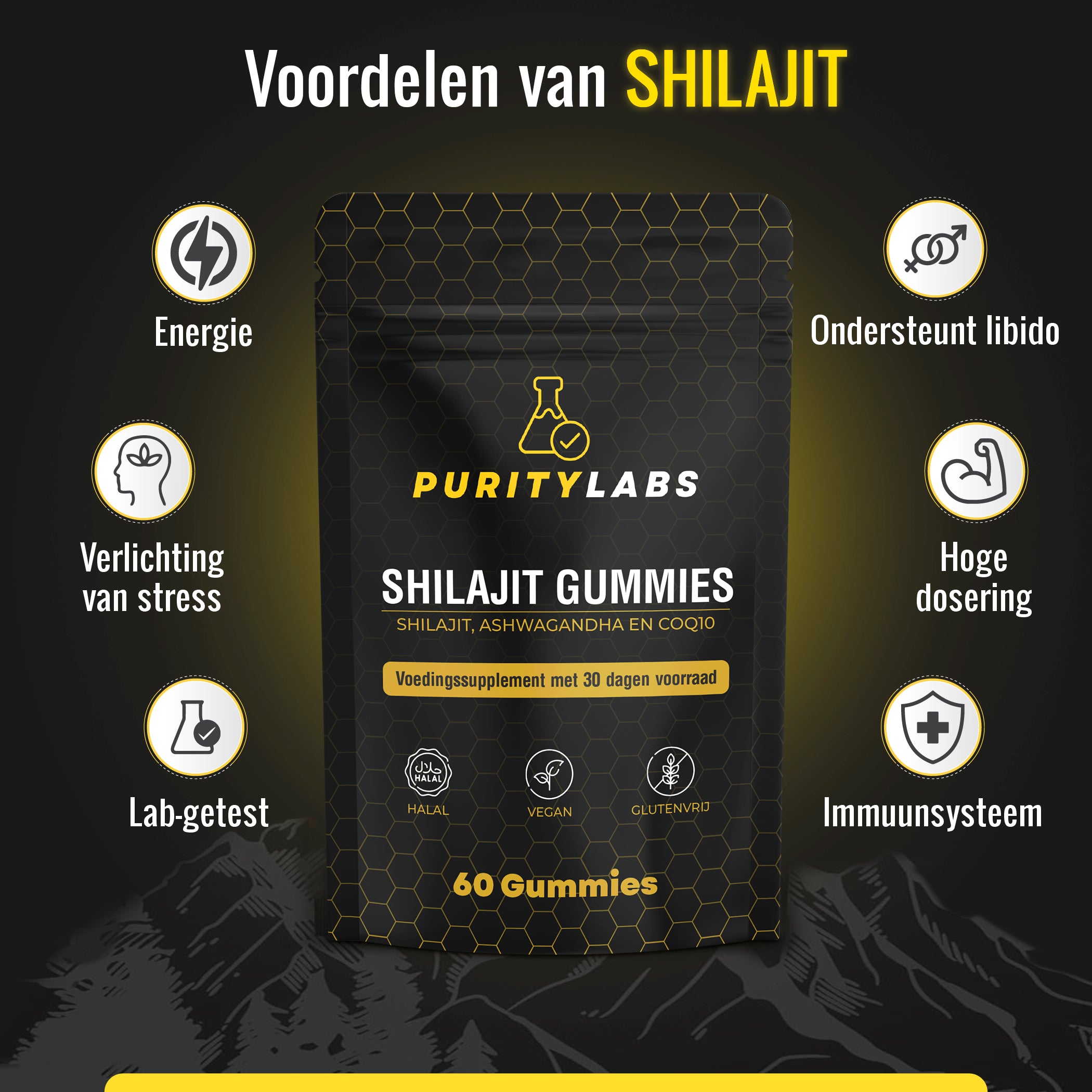 PurityLabs Shilajit Gummies