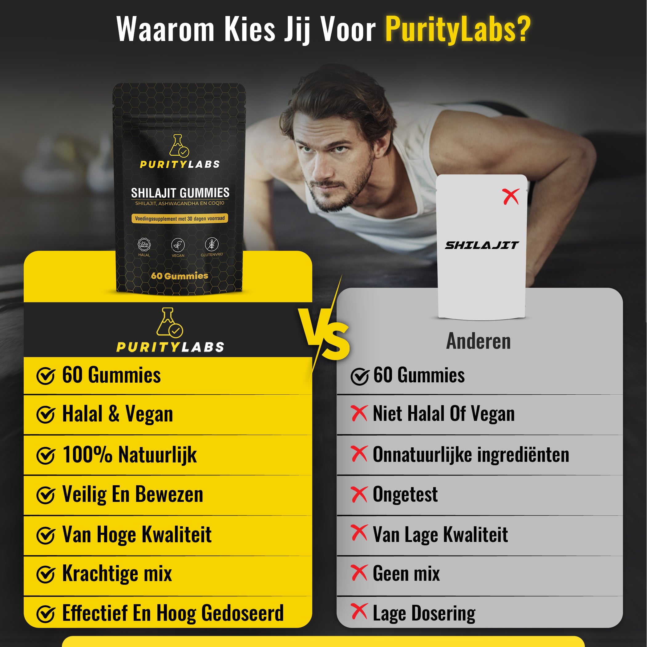 PurityLabs Shilajit Gummies
