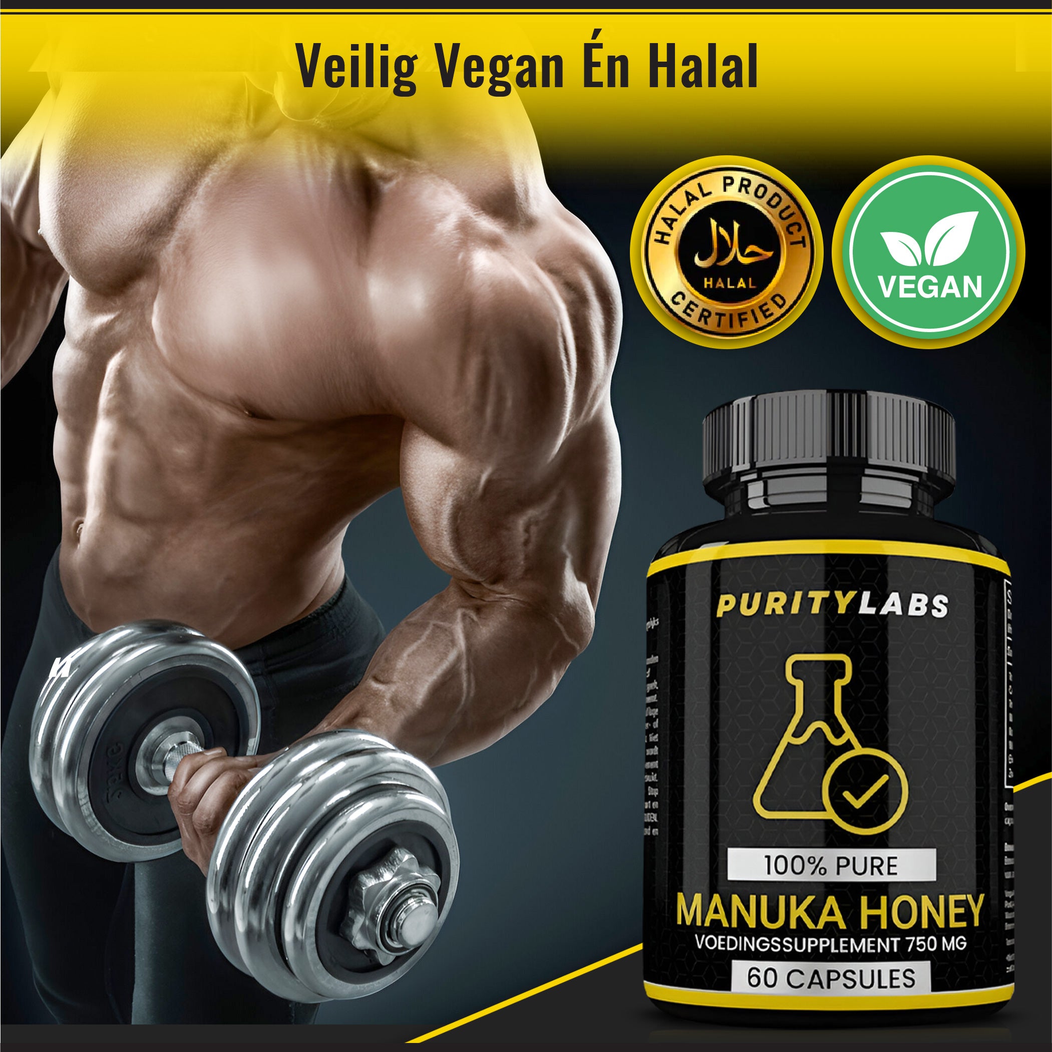 PurityLabs Manuka Honey - 2 Pack