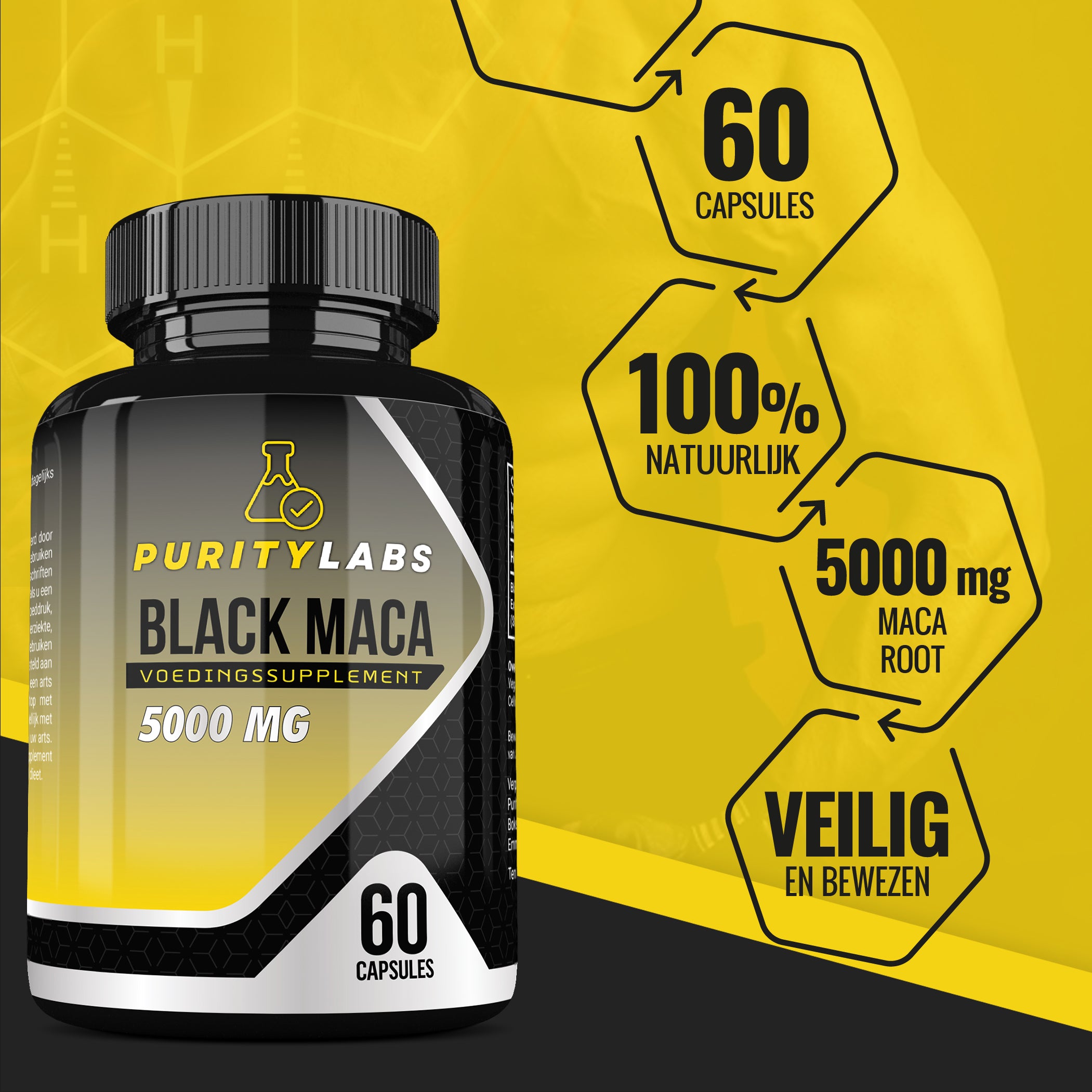 PurityLabs Maca - 4 Pack