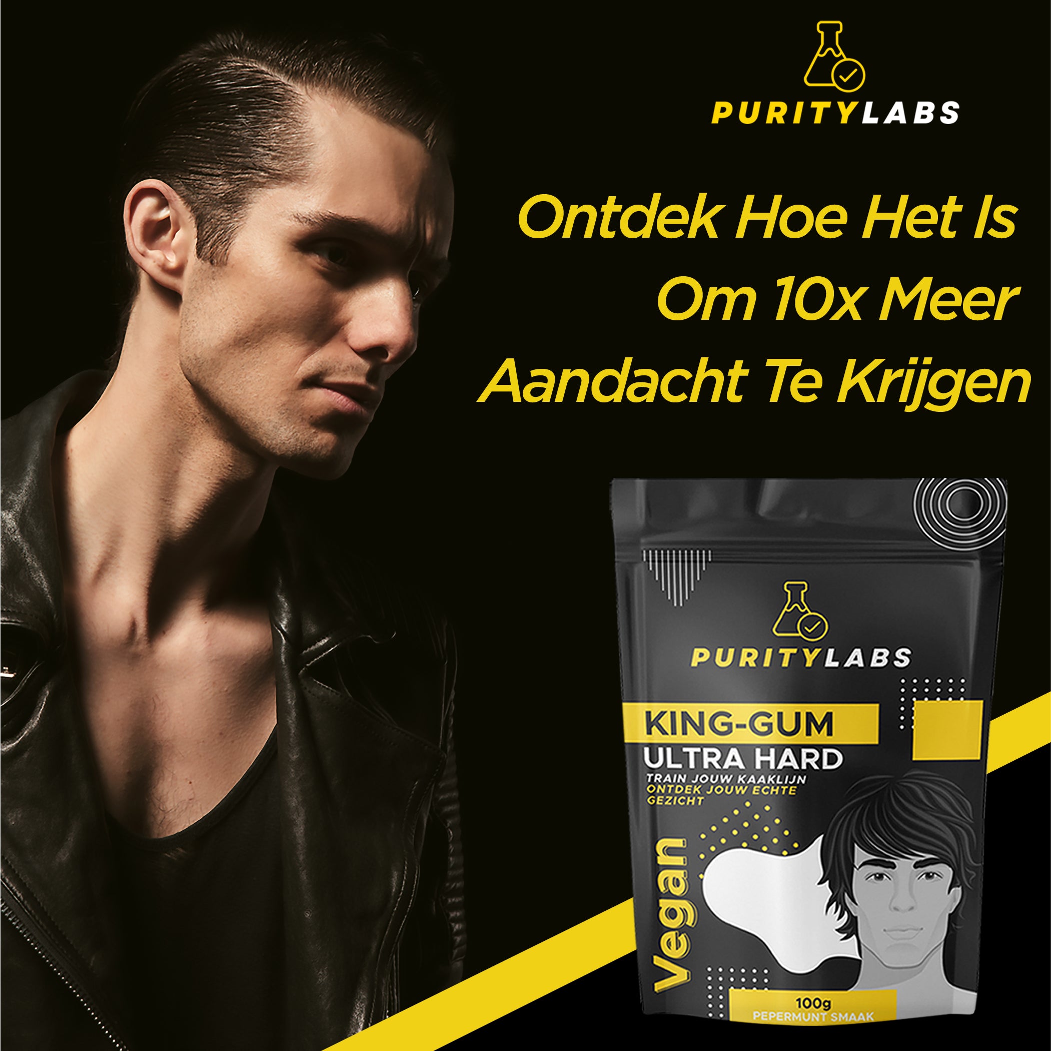 PurityLabs King-Gum - 2 Maanden Voorraad