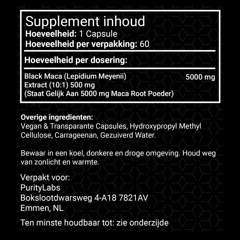 PurityLabs Maca