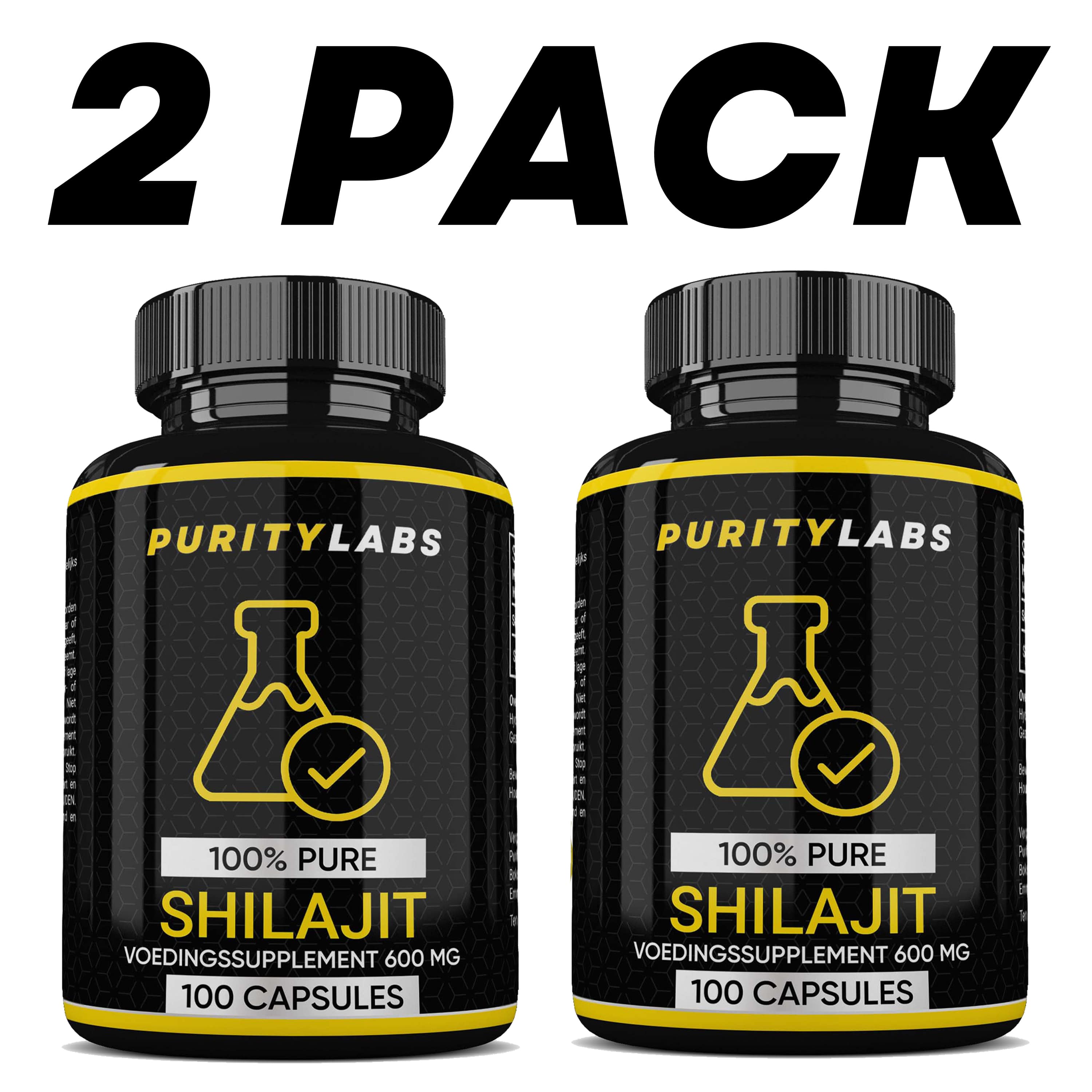 PurityLabs Shilajit - 2 Pack