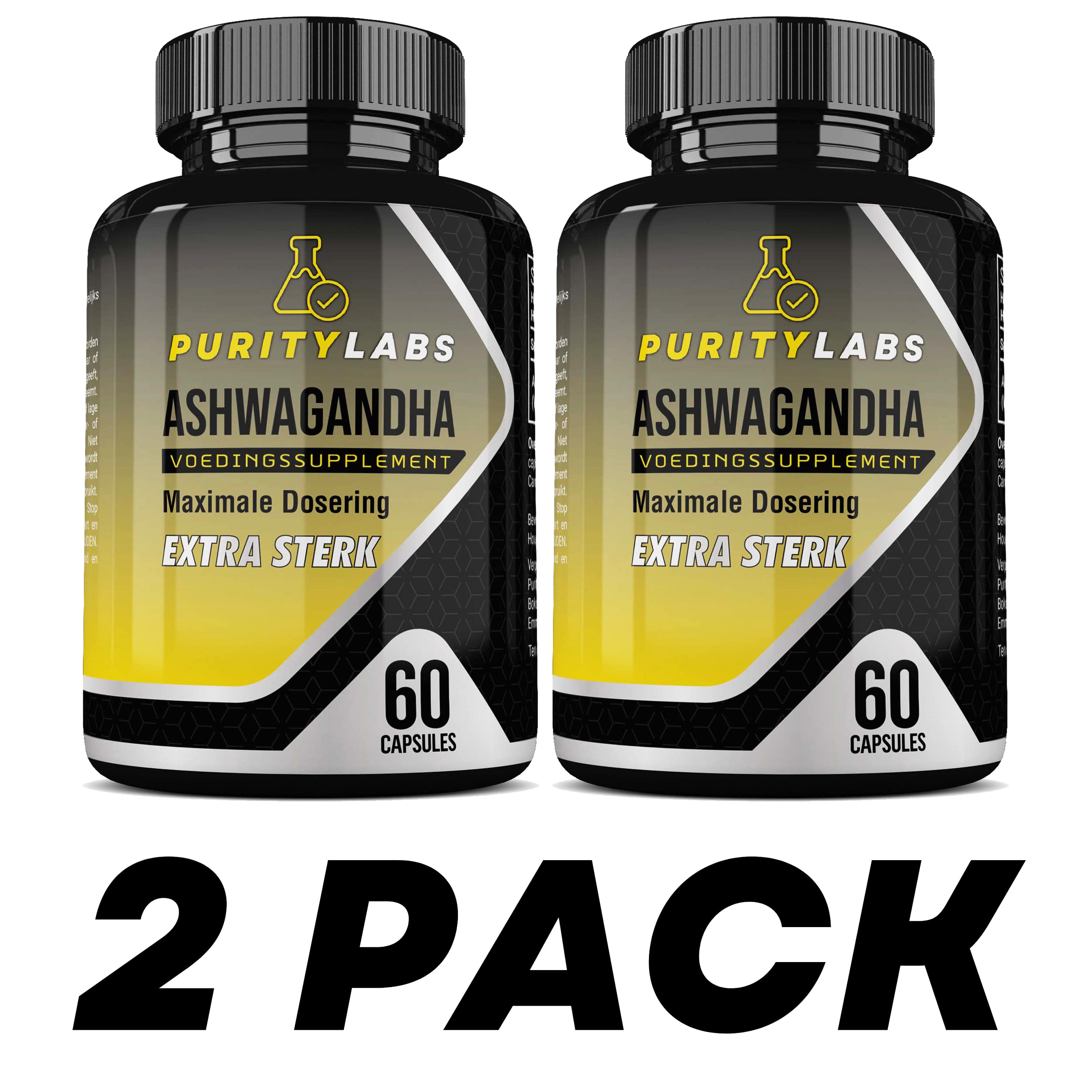 PurityLabs Ashwagandha - 2 Pack